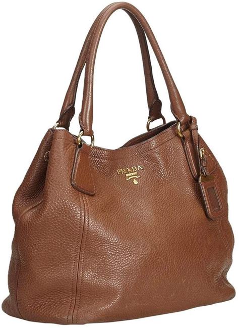 prada handbag brown